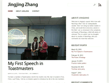 Tablet Screenshot of jingjingz.com